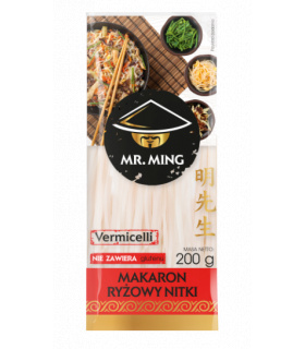 Mr.Ming Makaron ryżowy nitka Vermicelli 200g