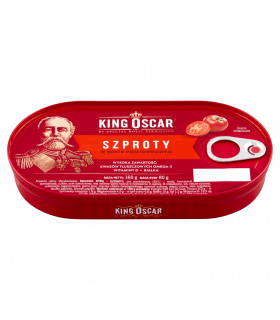 King Oscar Szproty w sosie pomidorowym 160 g