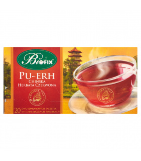 Bifix Admiral Tea Pu-Erh Chińska herbata czerwona 40 g (20 saszetek)