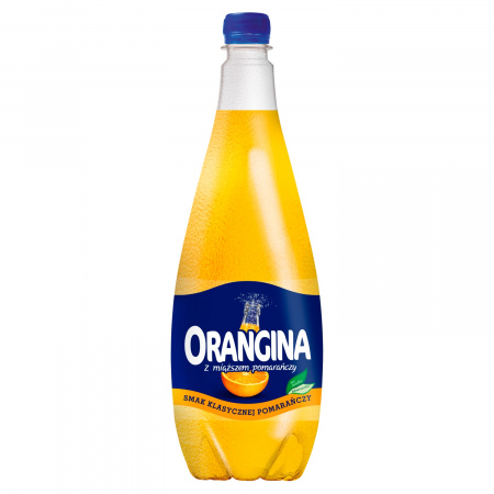 Orangina Napój gazowany smak klasycznej pomarańczy 1,4 l