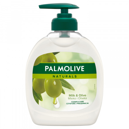 Palmolive Naturals Milk & Olive (Mleko i Oliwka) Kremowe mydło w płynie do rąk z dowoznikiem 300 ml