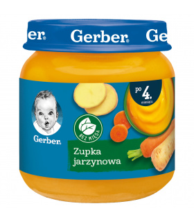 Gerber Zupka jarzynowa dla niemowląt po 4. miesiącu 125 g