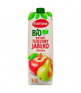 Fortuna Bio Sok 100% tłoczony jabłko gruszka 1 l