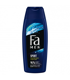 Fa Men Sport Żel pod prysznic z formułą 2w1 o zapachu zielonych cytrusów 400 ml