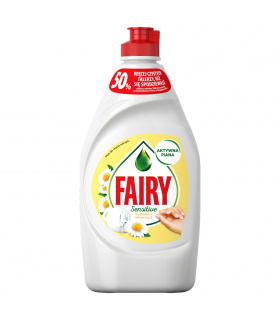 Fairy Sensitive Rumianek z witaminą E Płyn do mycia naczyń 450 ml