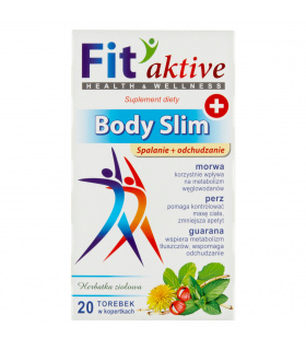 Fit aktive Body Slim Suplement diety herbatka ziołowa 40 g (20 x 2 g)