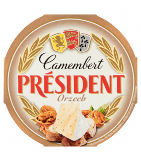 Président Ser Camembert orzech 120 g