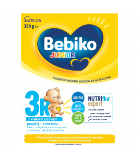 Bebiko Junior 3R Mleko modyfikowane dla niemowląt powyżej 1. roku życia 350 g