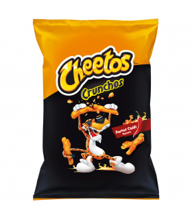Cheetos Crunchos Chrupki kukurydziane o smaku słodkie chilli 95 g