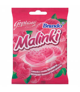 Goplana Brando Malinki Cukierki o smaku malinowym 90 g