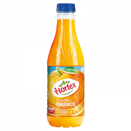 Hortex Sok 100 % pomarańcza 1 l
