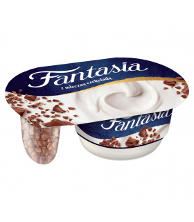 Fantasia Jogurt kremowy z kawałkami czekolady mlecznej 106 g