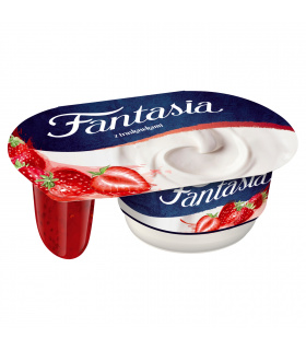 Fantasia Jogurt kremowy z truskawkami 118 g