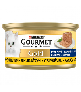 Gourmet Gold Karma dla kotów mus z kurczakiem 85 g