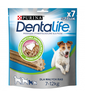 Dentalife Uzupełniająca karma dla dorosłych psów dla małych ras 115 g (7 sztuk)