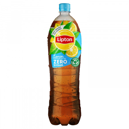 Lipton Ice Tea Lemon Flavour Zero Sugar Napój niegazowany 1,5 l
