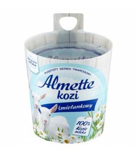 Almette Kozi Puszysty serek twarogowy śmietankowy 135 g