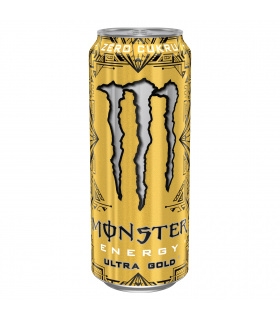 Monster Energy Ultra Gold Gazowany napój energetyczny 500 ml