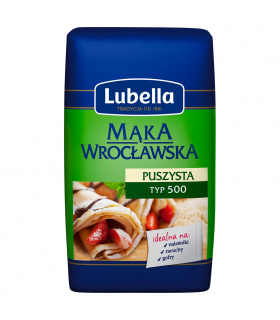 Lubella Mąka wrocławska puszysta typ 500 1 kg