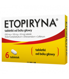 Etopiryna (300mg   50mg   100mg) x 6 tabl. /display x 6/
