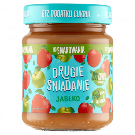 Drugie śniadanie Mus owocowy jabłko 270 g