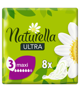 Naturella Ultra Maxi Size 3 Podpaski ze skrzydełkami x8
