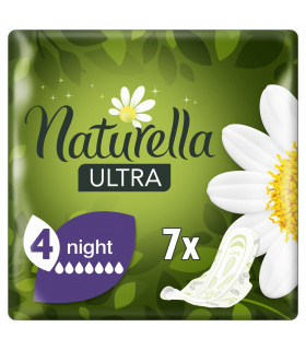 Naturella Ultra Night Size 4 Podpaski ze skrzydełkami x7