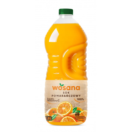 Wosana Sok 100 % pomarańcza 2,8 L