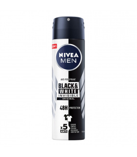 Nivea Black&White Invisible Original Antyperspirant Spray 150 ml