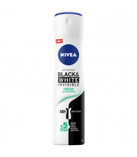 Black&White Invisible Fresh Antyperspirant Spray 150 ml