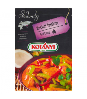 Kotányi Sekrety Kuchni Tajskiej Red Curry Mieszanka przypraw 20 g