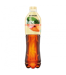 FuzeTea Napój niegazowany o smaku brzoskwini i róży 1,5 l