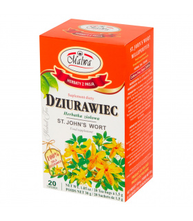Malwa Suplement diety herbatka ziołowa dziurawiec 30 g (20 x 1,5 g)