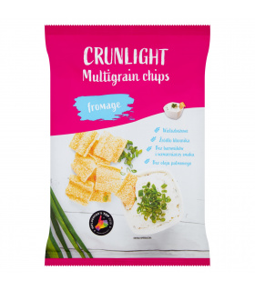 Crunlight Chipsy wielozbożowe fromage 70 g