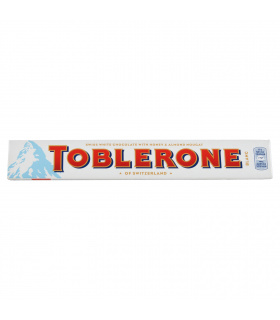 Toblerone Szwajcarska czekolada biała z nugatem miodowo-migdałowym 100 g