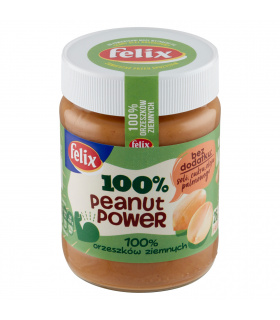 Felix Peanut Power 100% Pasta orzechowa 350 g