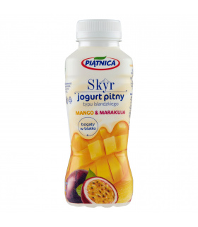 Piątnica Skyr jogurt pitny typu islandzkiego mango & marakuja 330 ml