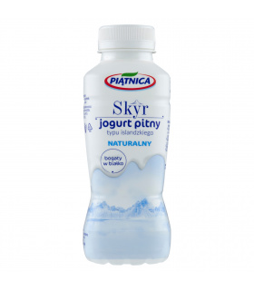 Piątnica Skyr jogurt pitny typu islandzkiego naturalny 330 g