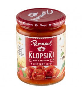 Pamapol Klopsiki w sosie pomidorowym z dodatkiem kopru 500 g