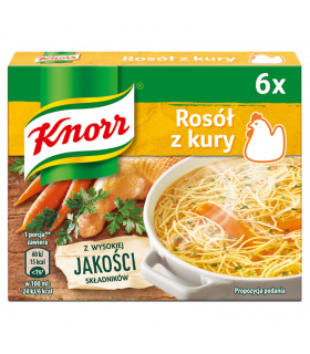 Knorr Rosół z kury 60 g (6 x 10 g)