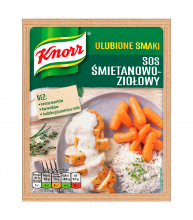 Knorr Ulubione Smaki Sos śmietanowo-ziołowy 29 g