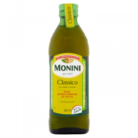 Monini Classico Oliwa z oliwek najwyższej jakości z pierwszego tłoczenia 500 ml
